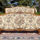 Louis XV style cherry bed