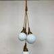 Lampe suspension art déco