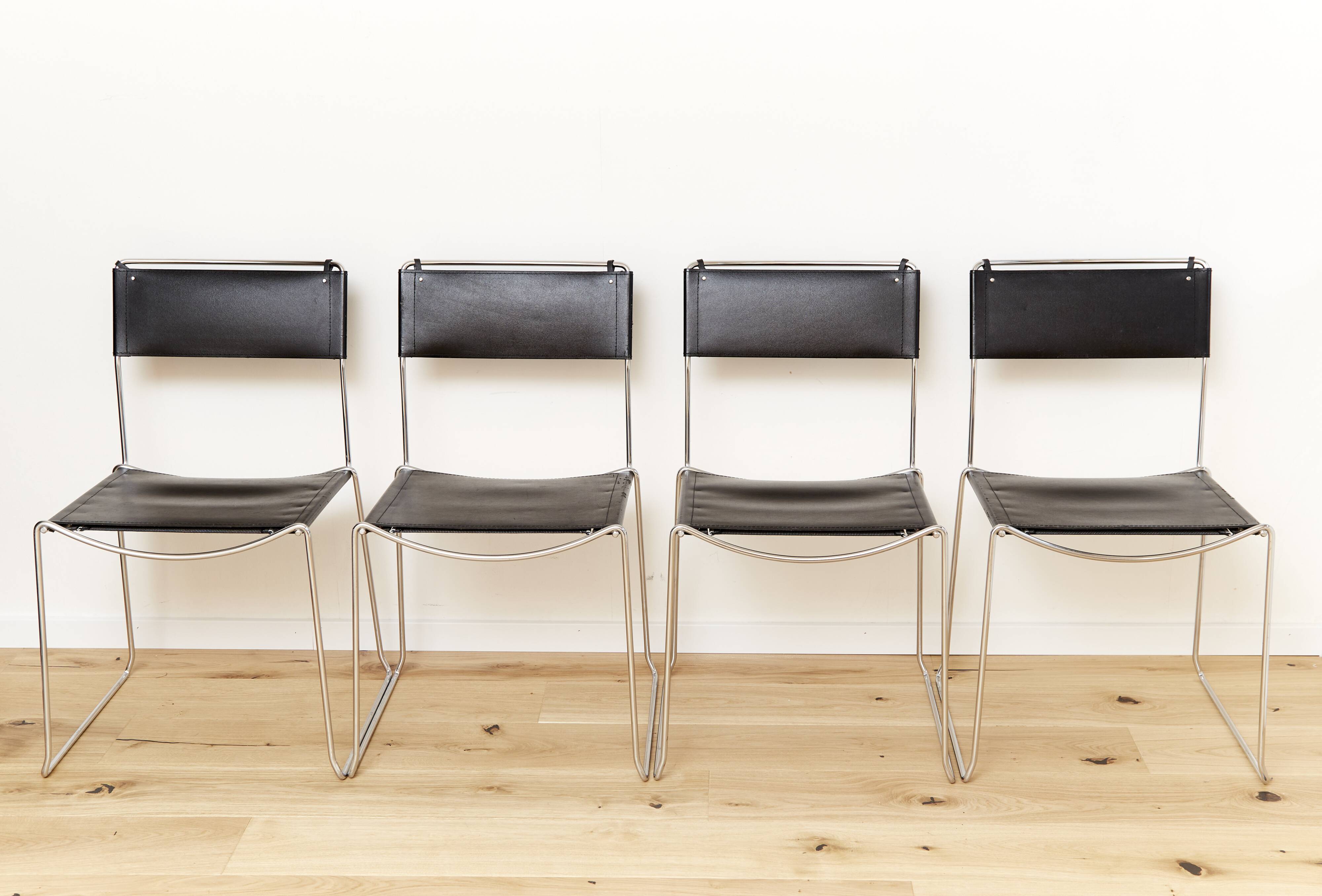 Giandomenico Belotti Dining Chairs for Alias I Set of 4