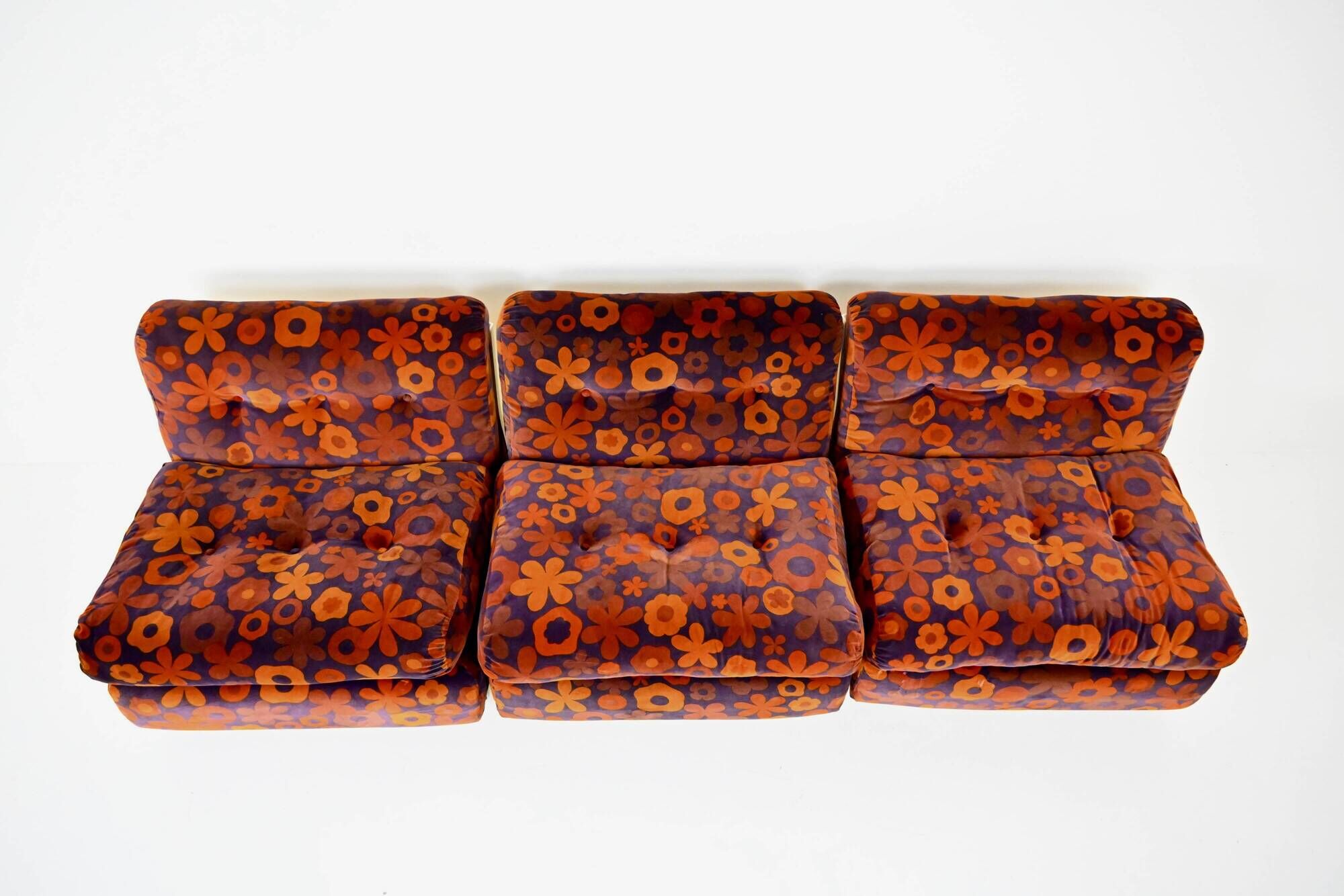 Set of 3 Amanta Armchairs by Mario Bellini for C&B Italia, 1960s