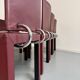 Set of 8 Arcadia chairs designed by Paolo Piva for B&B Italia from the 1980s.