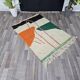 Tapis berbère en laine pure fait main traditionnelle taille 150 x 250 cm