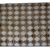 Handmade antique American hooked rug 180cm x 241cm 1880s