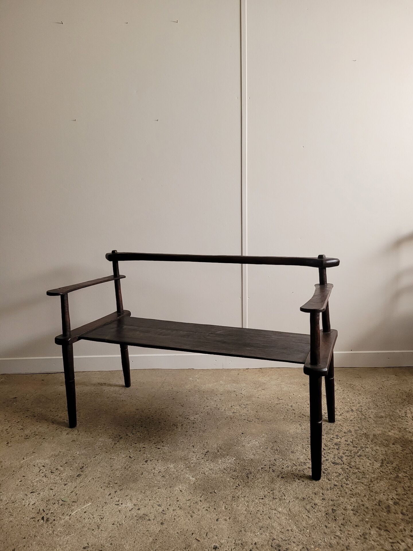 Banc brutaliste début XXème