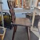 Chaise en bois sculpté