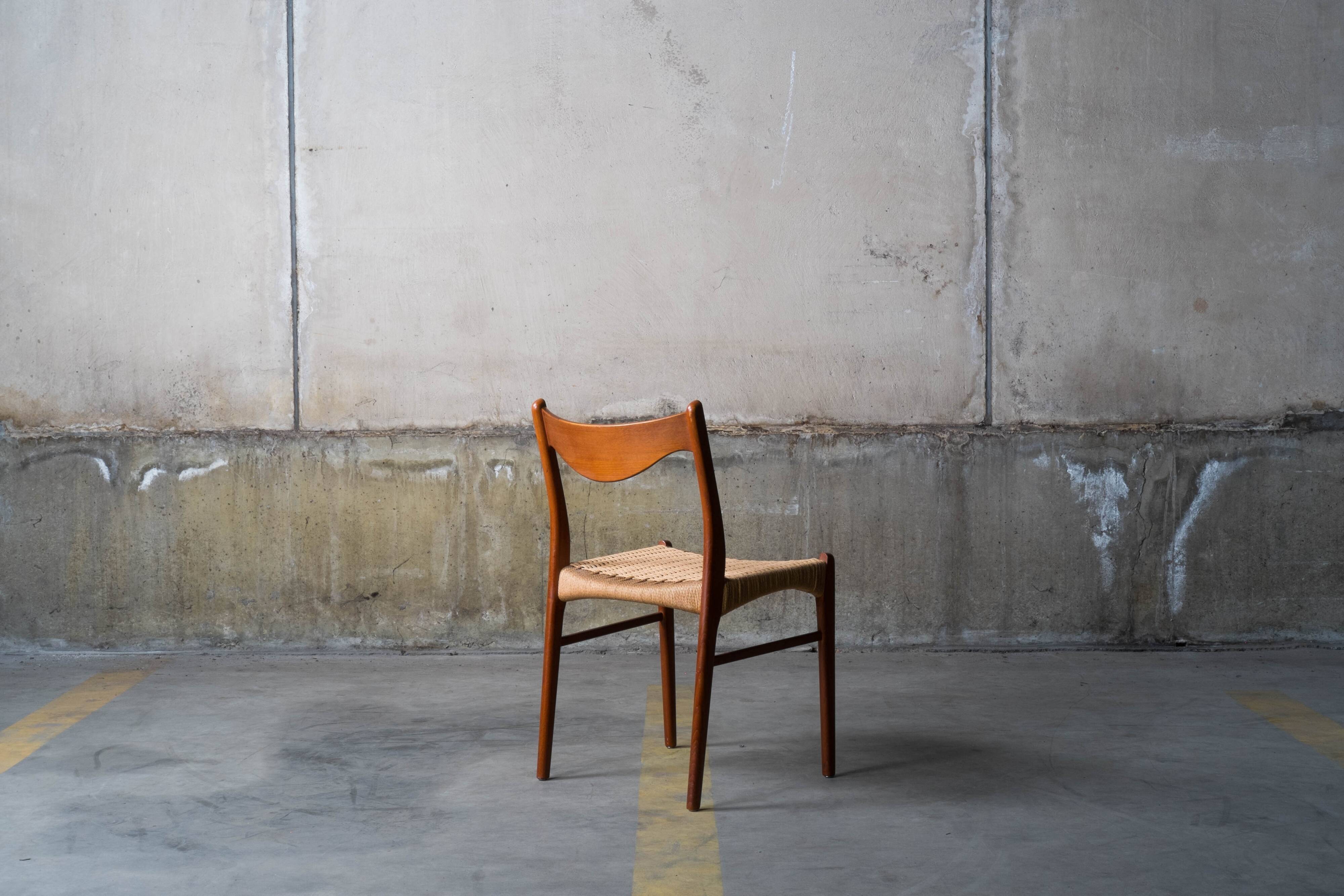 Arne Wahl Iversen - 'GS60' dining chairs