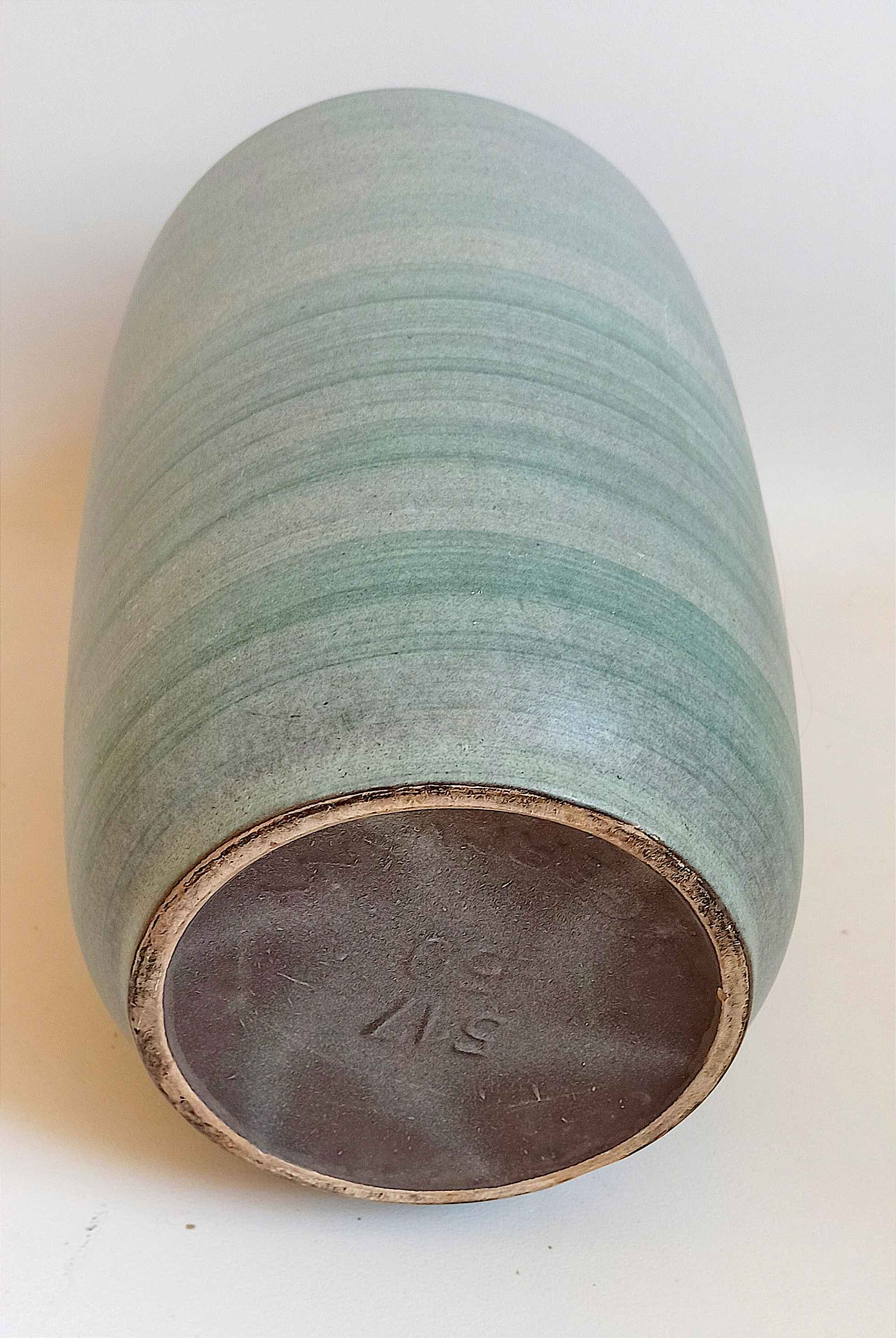 Ceramic vase west germany 70s height 50 cm