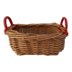 Miniature rattan basket from the 70s