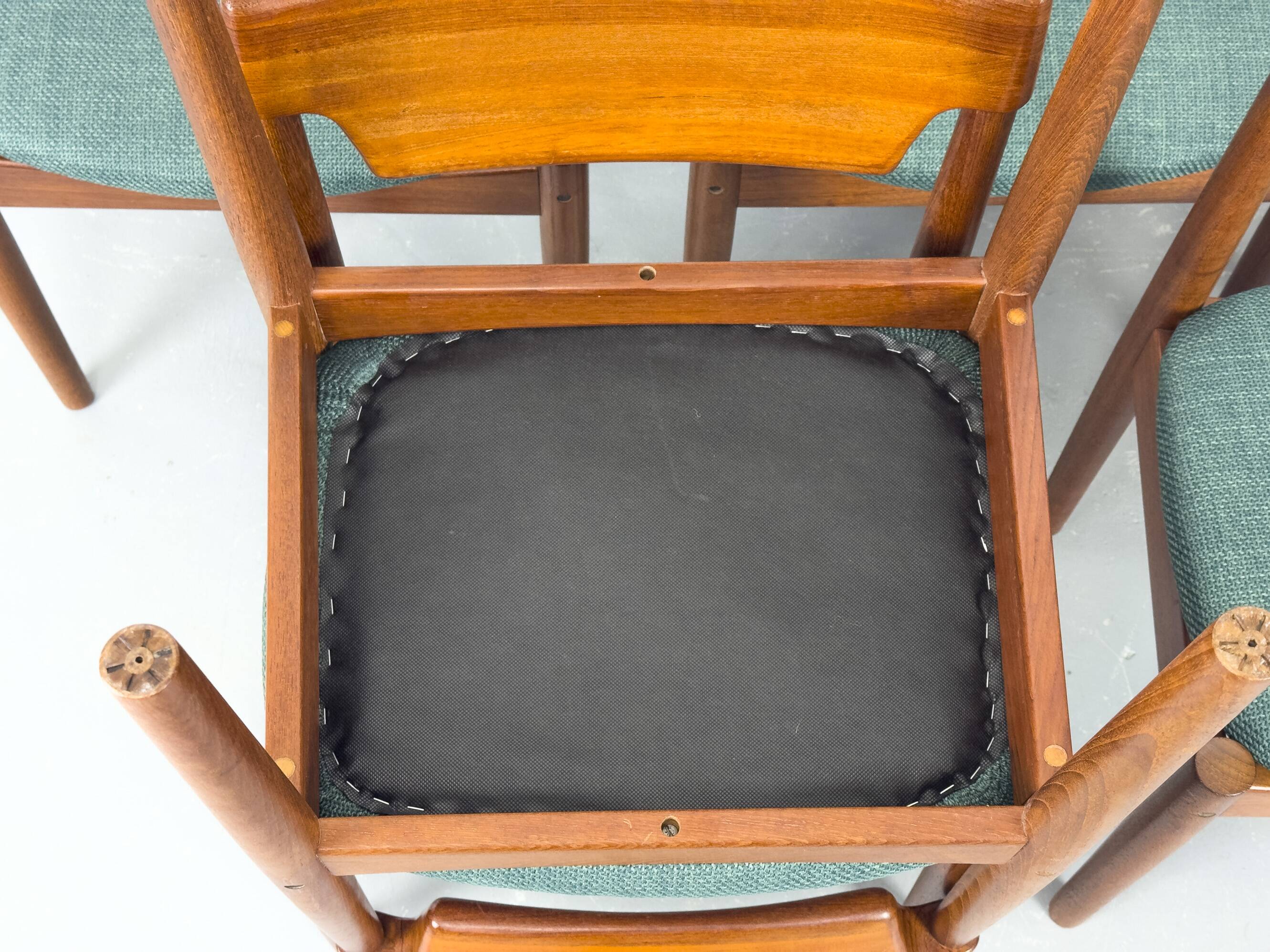 Teak Dining Chairs from Glostrup Møbelfabrik, 1960s, Set of 6