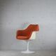Tulip swivel armchair, Signed Knoll, Eero Saarinen, USA, circa 1960.