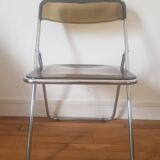 Metal and plexiglass folding chair