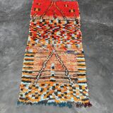 Moroccan rug colorful boujad - 106 x 235 cm