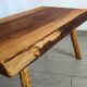 Antique brutalist coffee table