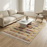Small Moroccan kilim rug 65x100 cm