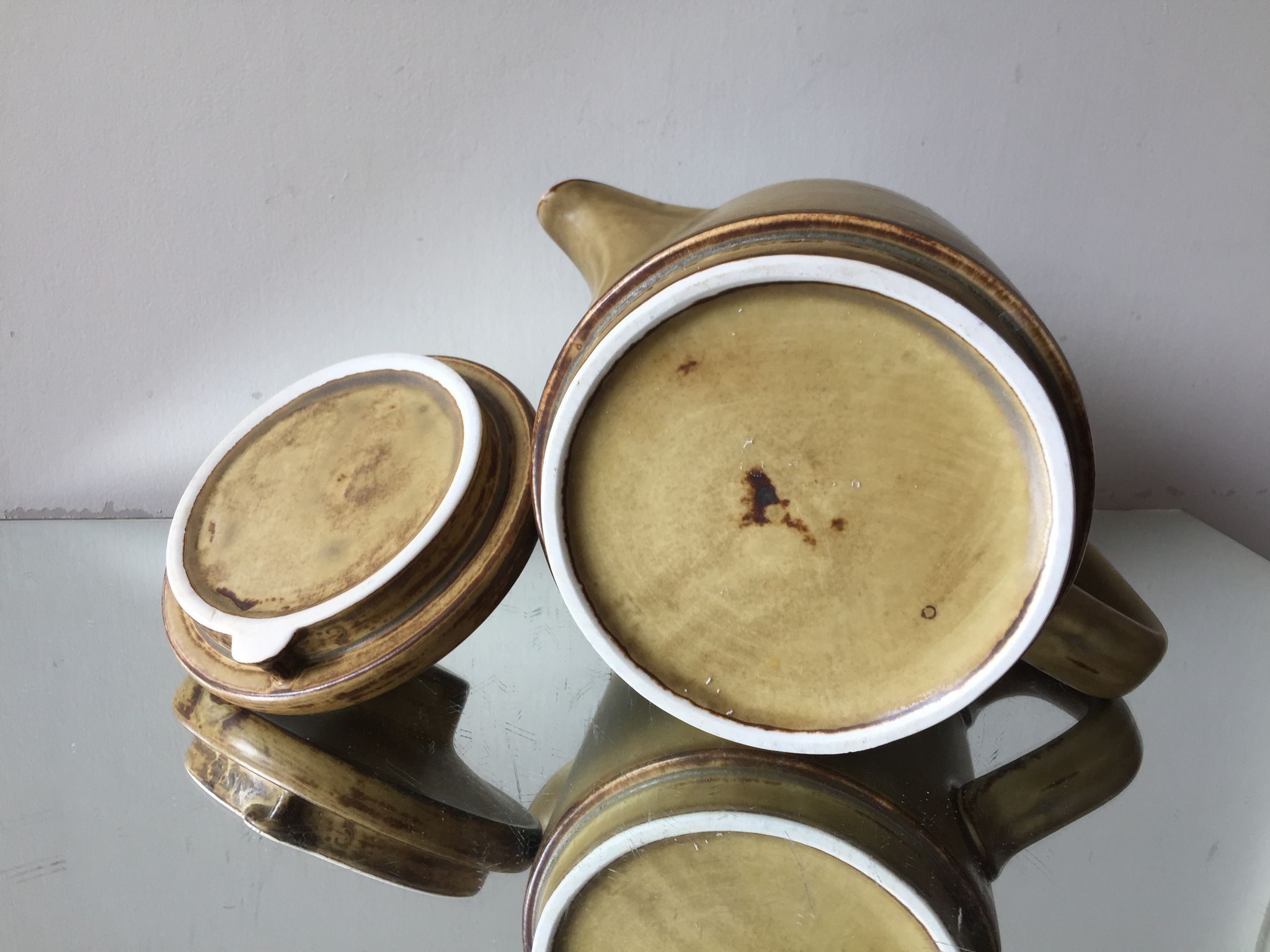 Cafetière en grès scandinave