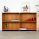 Oak bookcase, Danish design, 1970s, manufacturer: Lyby Møbler