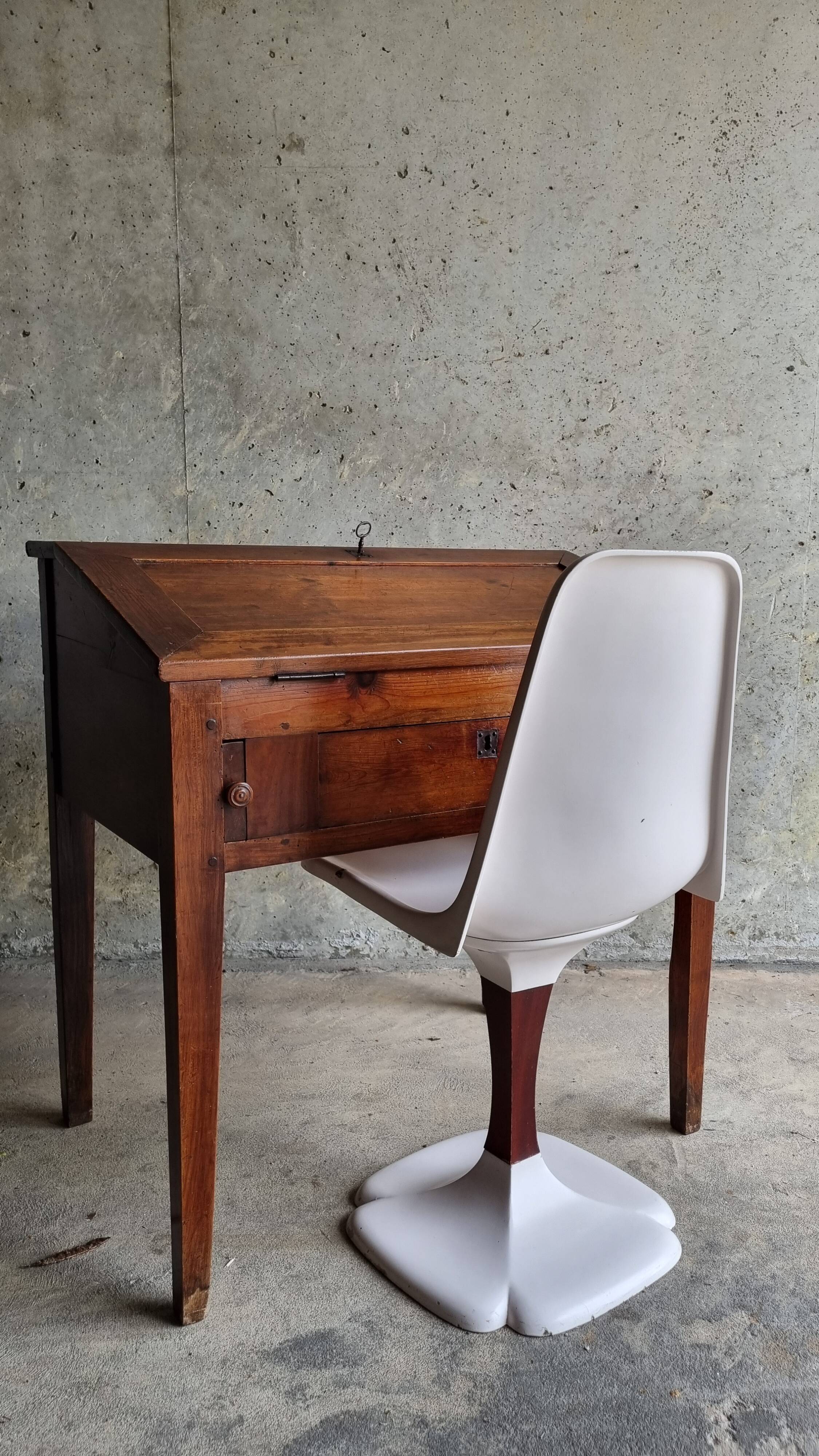 Secrétaire vintage chêne