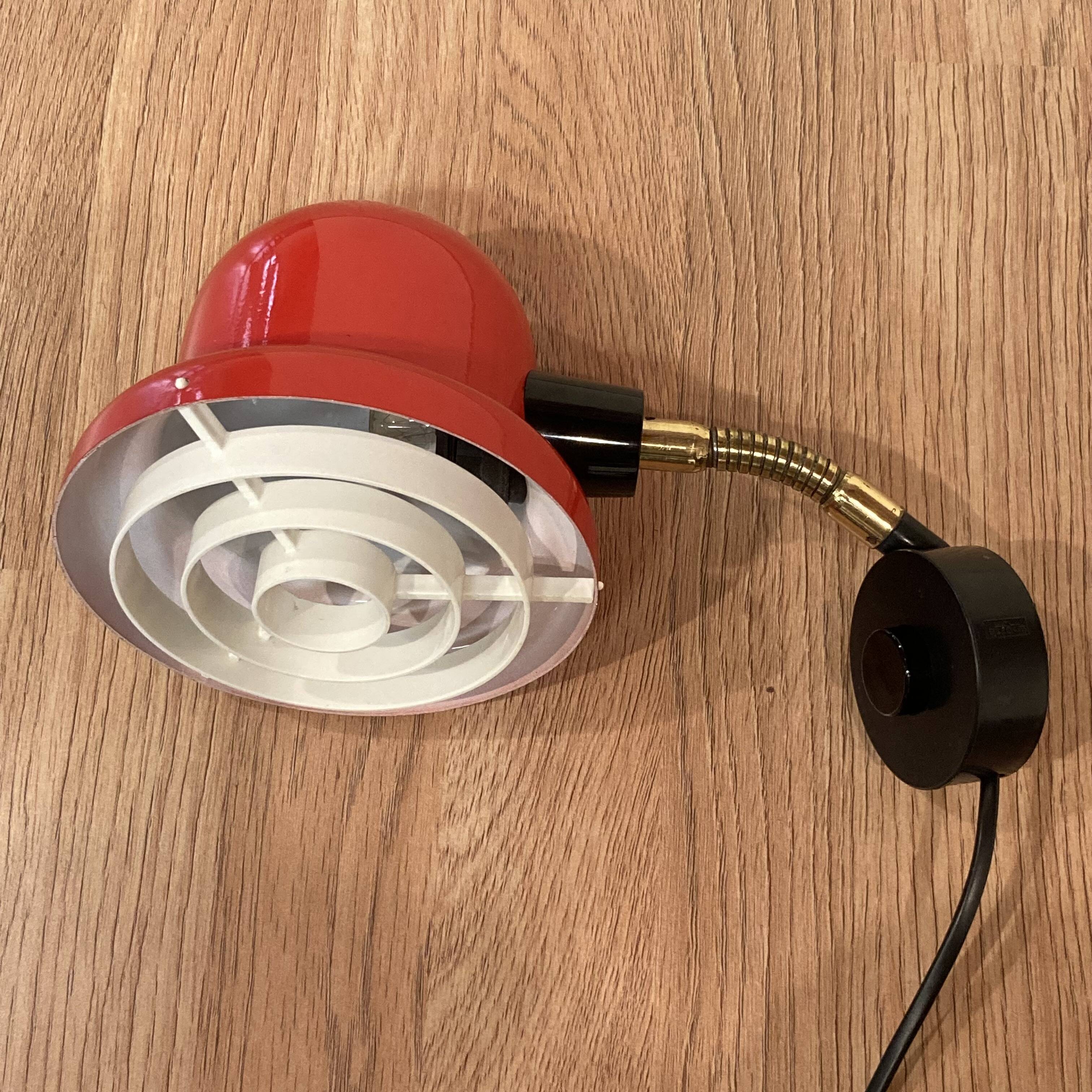 Pair of modular wall lights Scandinavian design 1950.