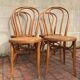 Series of 4 sgdg patented bistro chairs