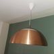 Rare vintage pendant chandelier Denmark Sven Middelboe for Nordisk Solar