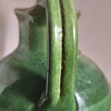 Glazed terracotta water jug