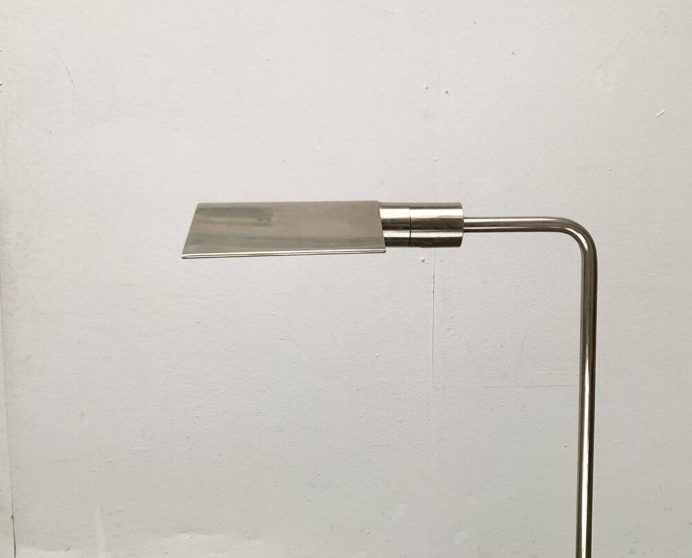 Canasta Floor Lamp Mid-Century Italian in the style of Cedric Hartman for Obor, Italy, 1960s