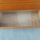 vintage chest of drawers, 60s-70s, "hidden" handles