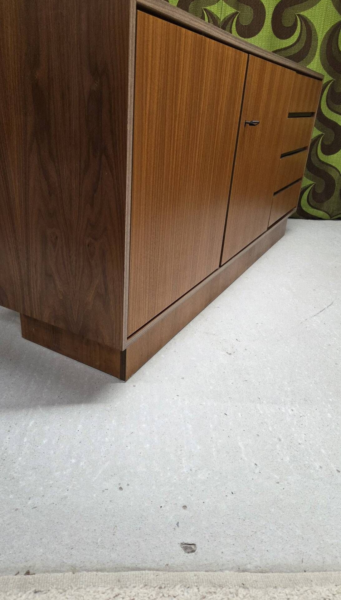 Enfilade allemande  teck  vintage 1960
