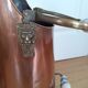Old copper coal bucket