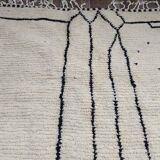 Handmade traditional pure natural wool rug size 200 x 300 cm