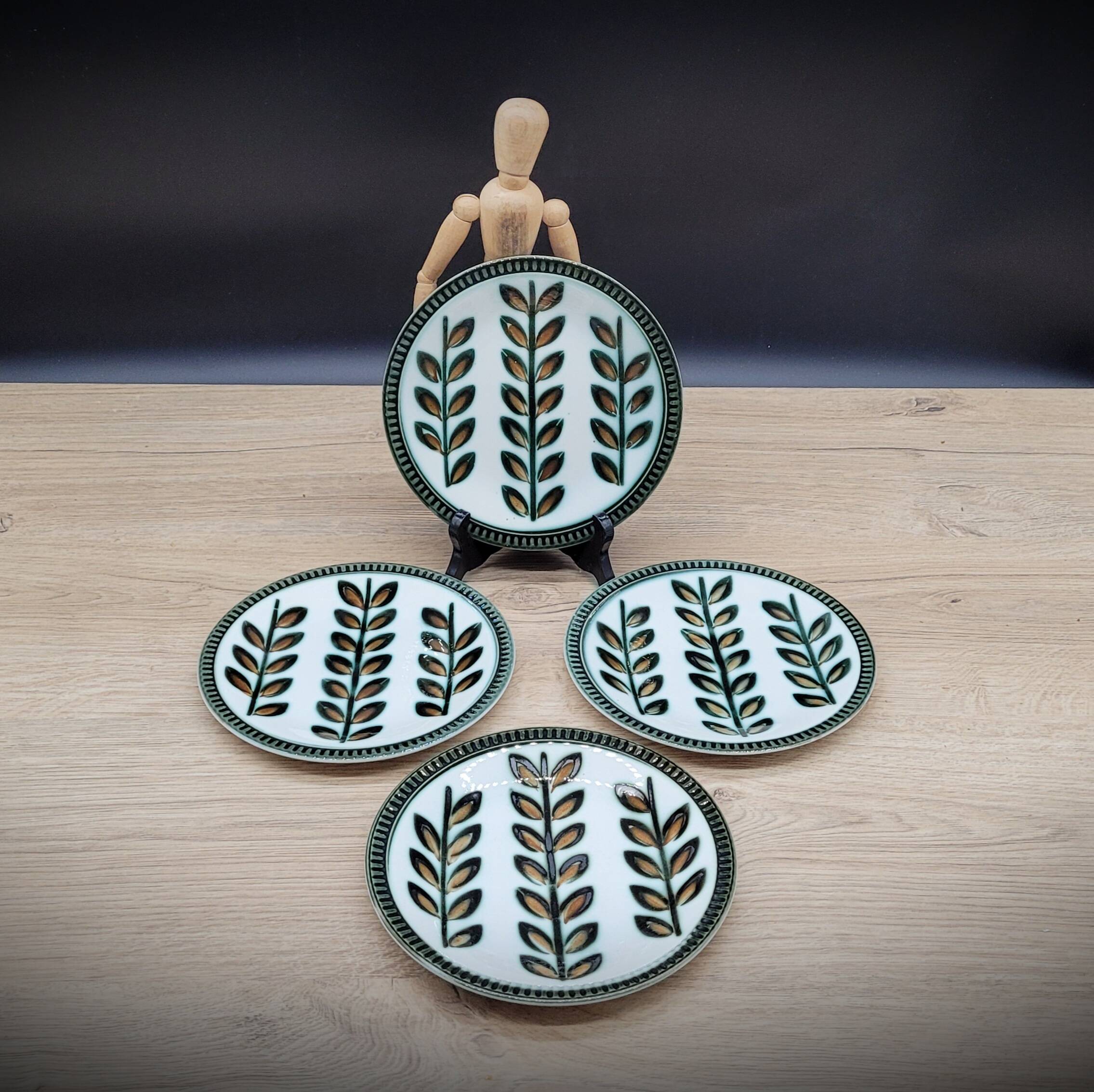 Set 4 assiettes Rambouillet Boch