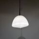 Antique opaline pendant light, 1930s
