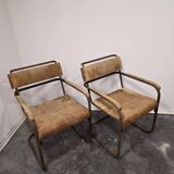 Paire de chaises B34 années 1950