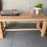 Stripped farm coffee table