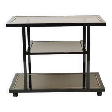 Belgo Chrom by Roger Van Hevel Design Bar Trolley 23kt Gold