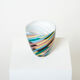 Laura de Santillana pour Venini vase verre soufflé Klee 1984