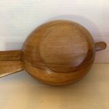 Carved wooden bird pocket