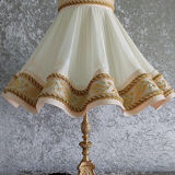 Bronze lamp and petticoats