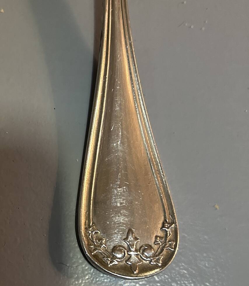 12 old Ercuis silver-plated cutlery sets