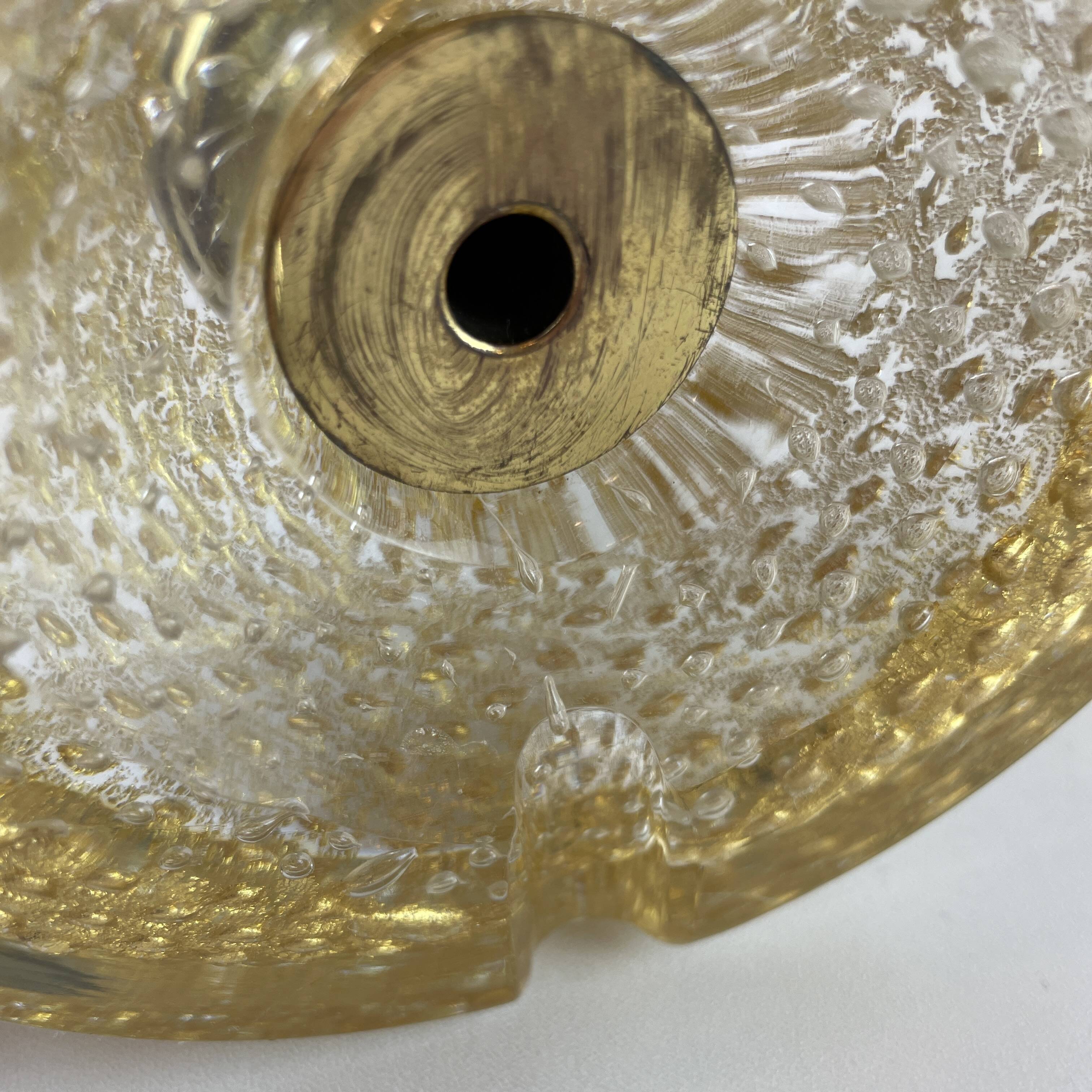 Murano Candle Holder Att. to Barovier & Toso from 1940'