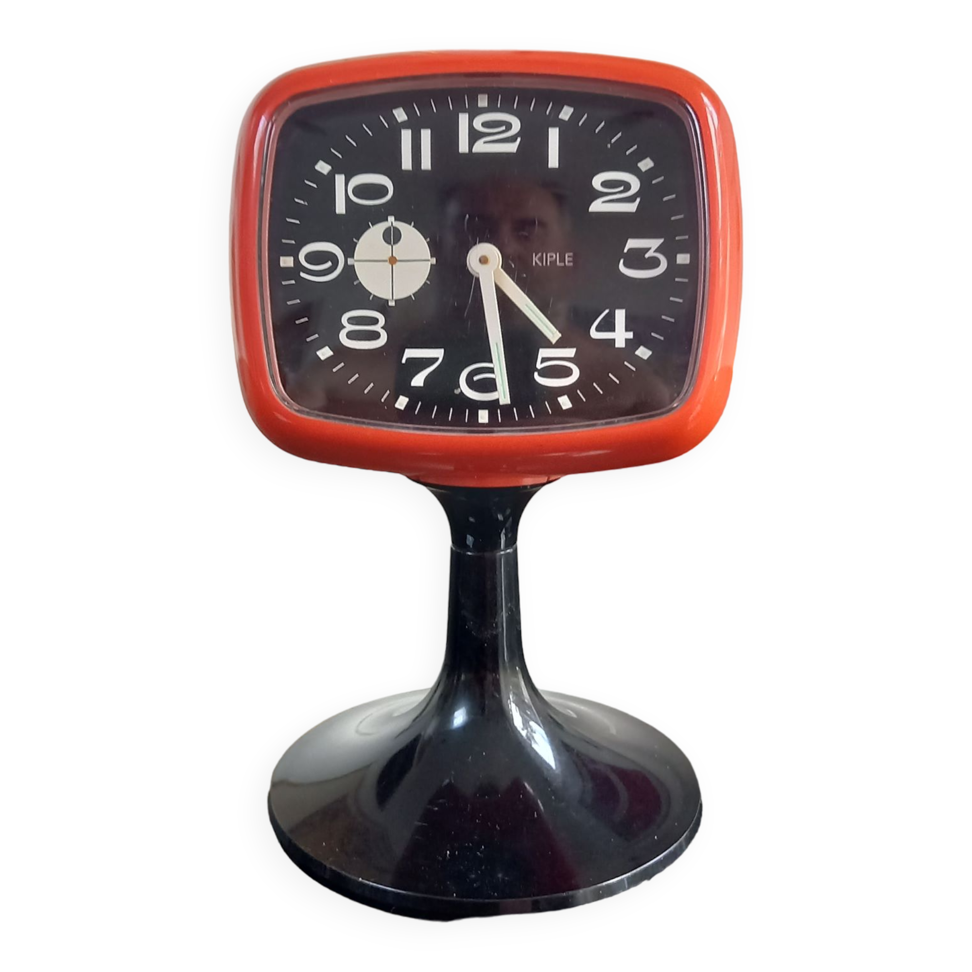 Alarm Clock Vintage Original Unique Space Age Alarm Clock by KAISER - German Table Clock Tulip -