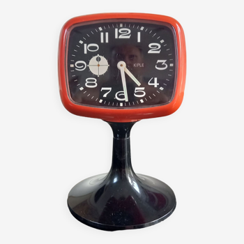 Réveil Vintage Original Unique Space Age Alarm Clock by KAISER - German Table Clock Tulip -