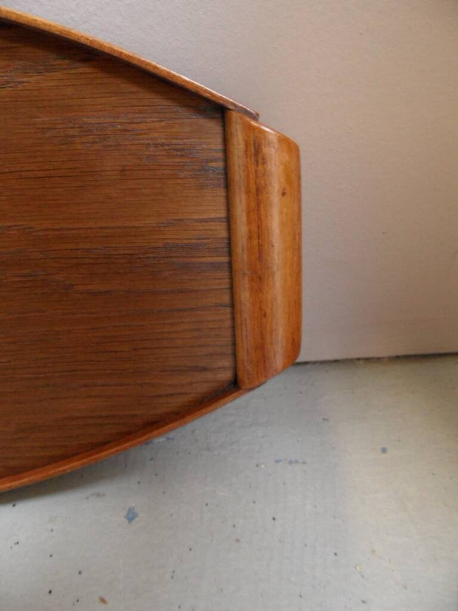 Plateau en bois vintage