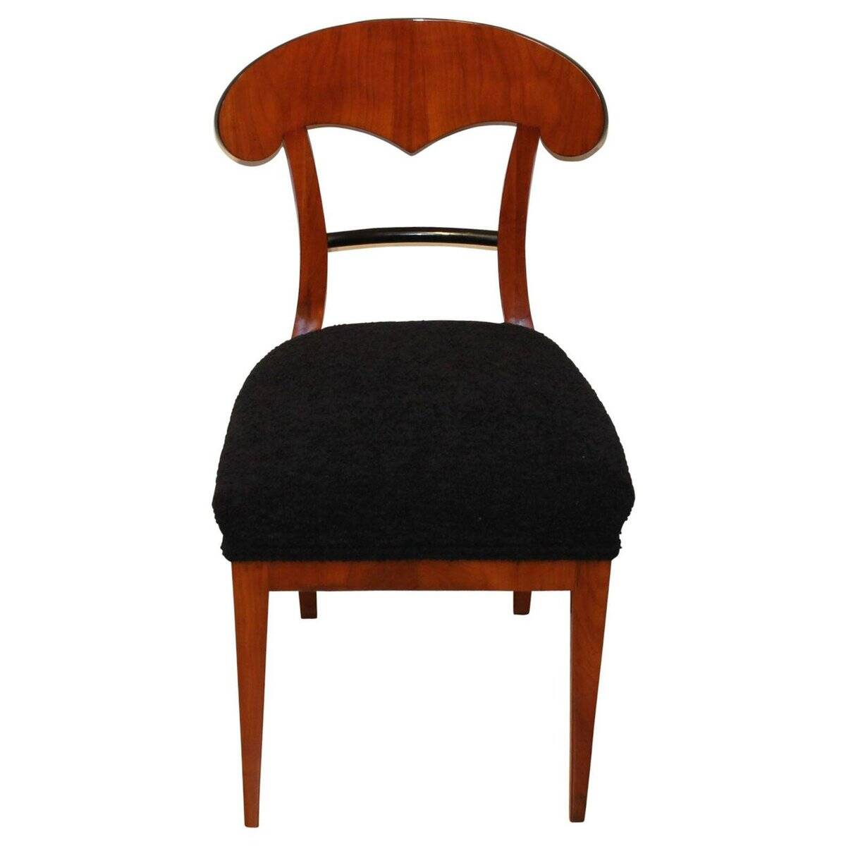 Biedermeier Cherry Veneer Shovel Chair, South Germany, 1820s