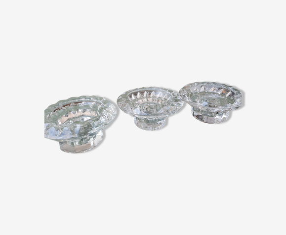 Bougeoirs en cristal