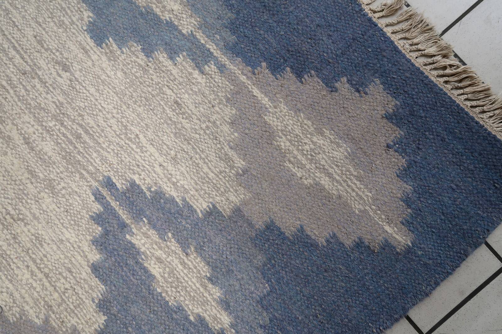 Tapis kilim vintage fait main Ardabil 145cm x 193cm - 1C1010