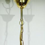 Suspension en verre de Murano et métal doré