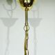 Suspension en verre de Murano et métal doré