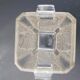 Glass Vase Art Deco Czechoslovakia Spip