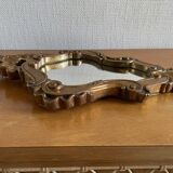 Golden mirror 28x44cm